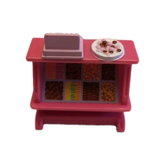 Fisher Price Sweet Streets Candy Shop Counter With Cash Register Vintage Rare - Picture 1 of 3